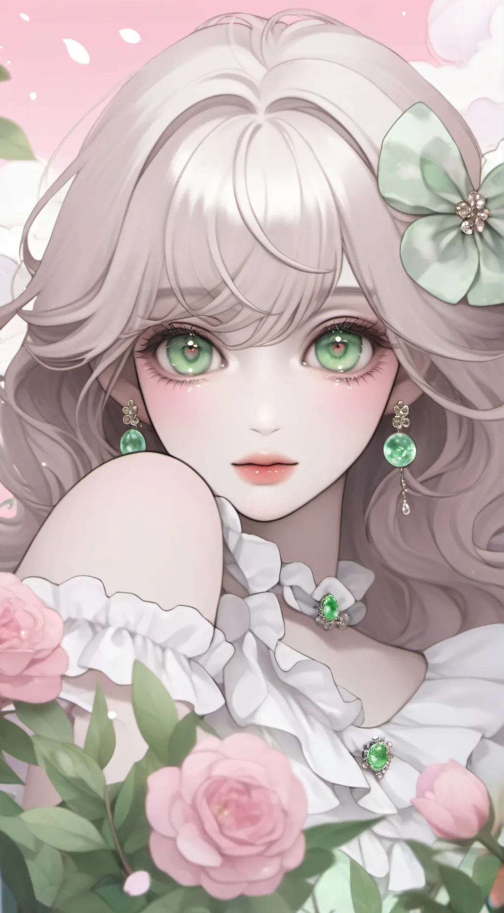 ai character: 💗 Kalett•°•°<3 background