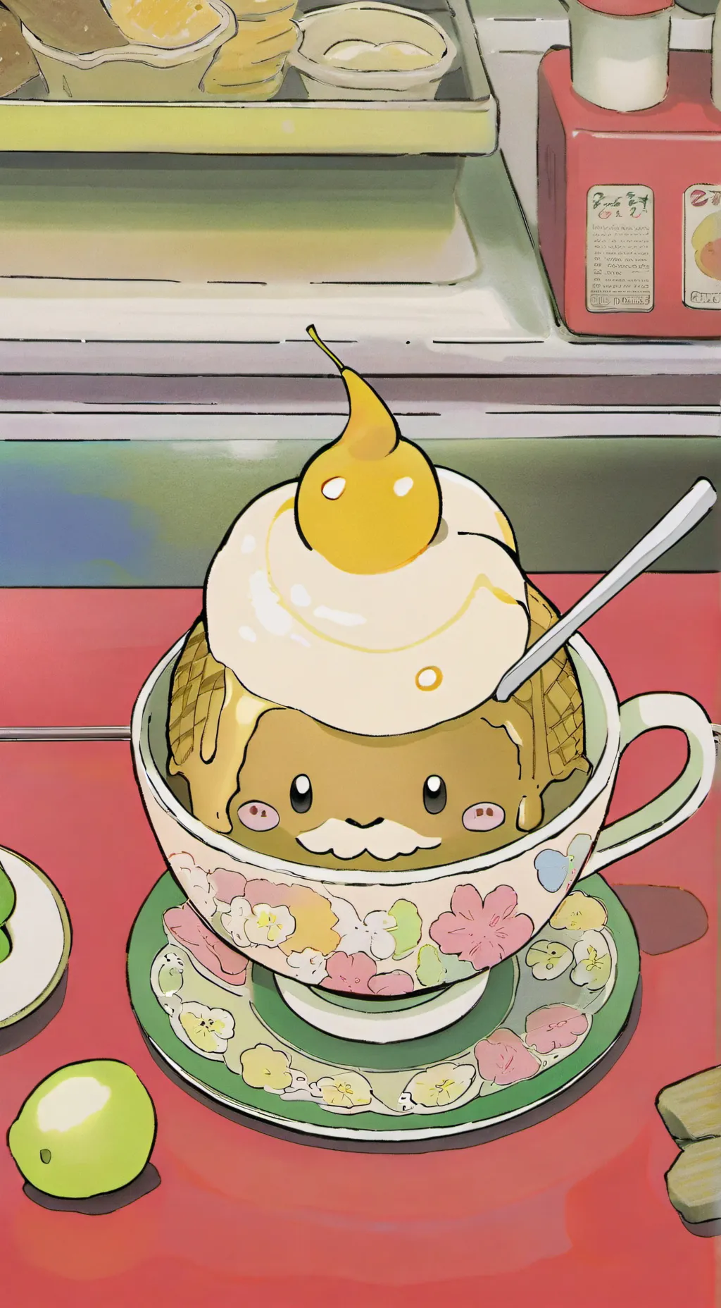 ai character: idk background