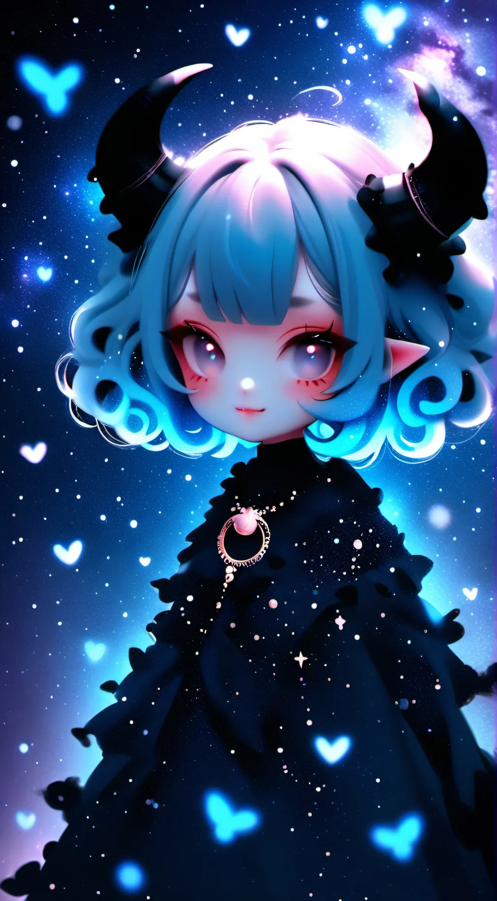ai character: new uppermoon background