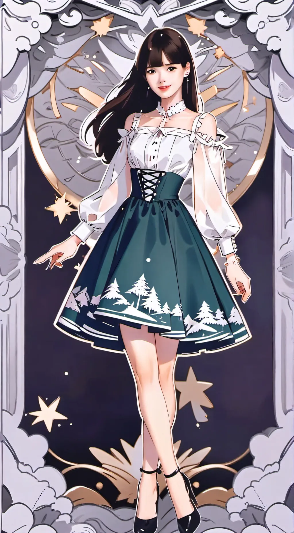 ai character: Lisa background