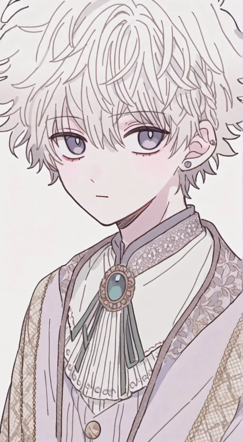 ai character: cuddley killua&gon background