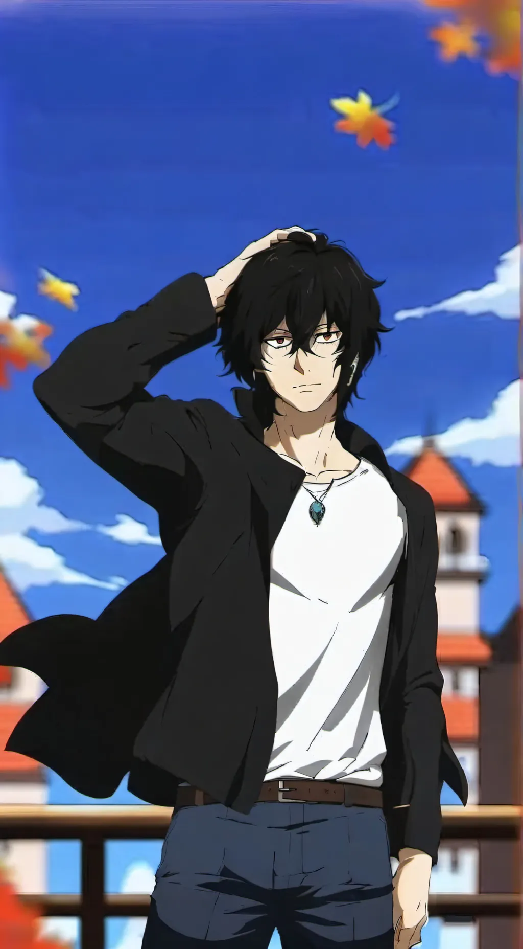 ai character: Mha aizawa& you  background