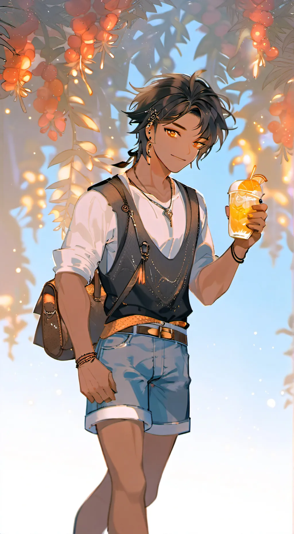 ai character: 💫𝔰𝔞𝔫𝔱𝔦𝔞𝔤𝔬💫 background