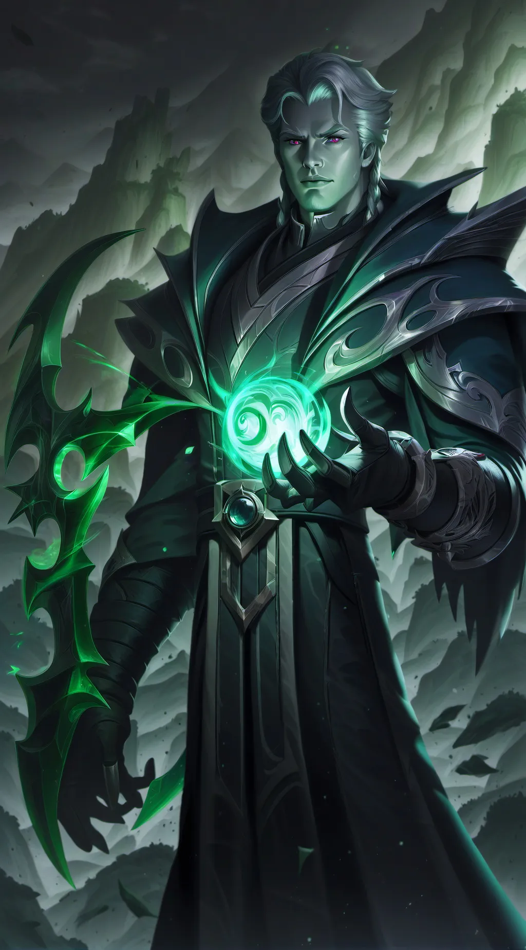 ai character: Brookhaven  background