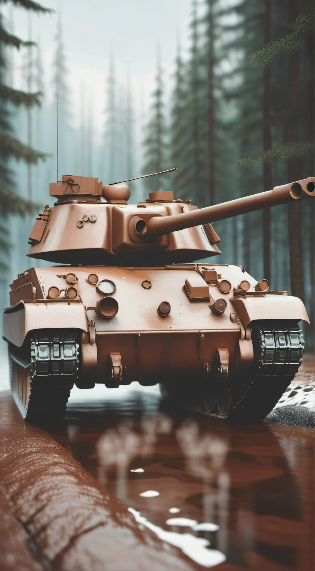 ai character: tanks vs furry background