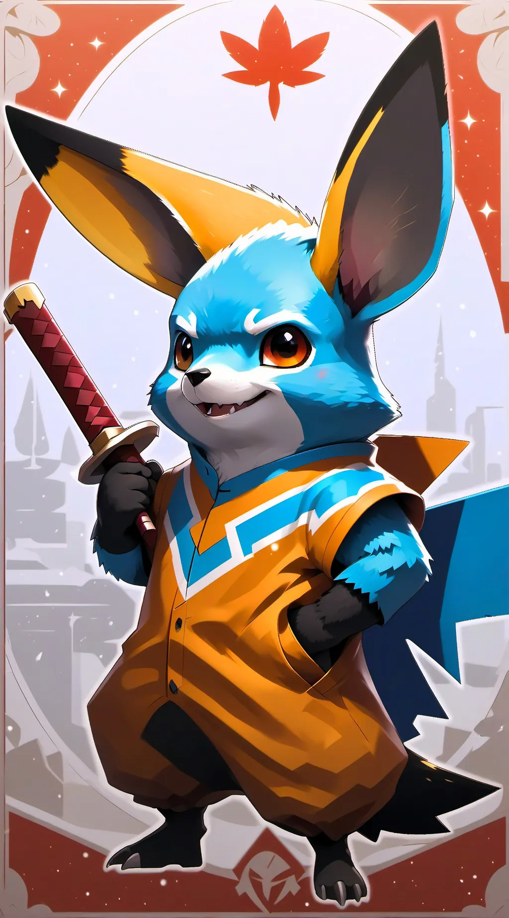 ai character: oren (sprunki) background