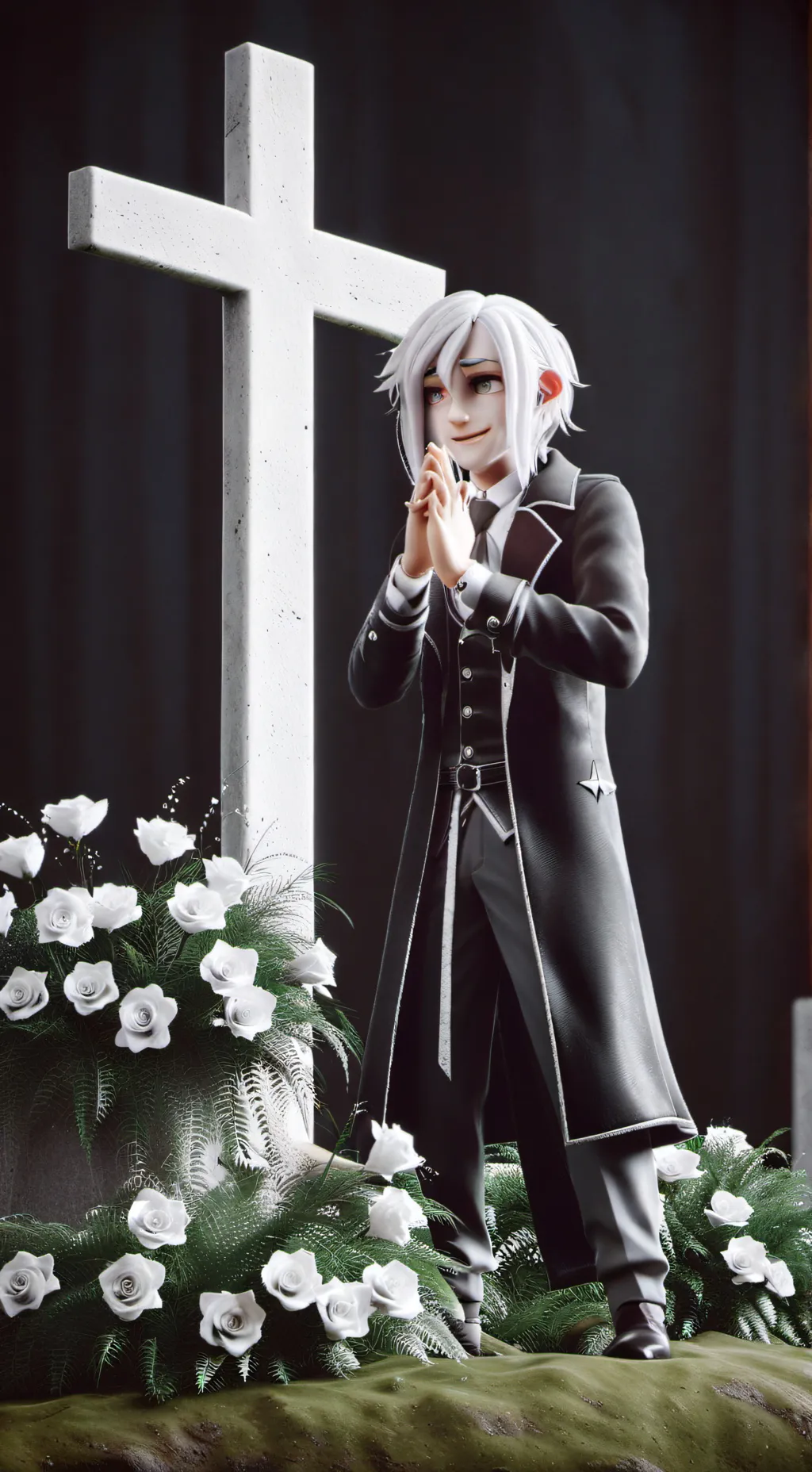 ai character: orens funrale background