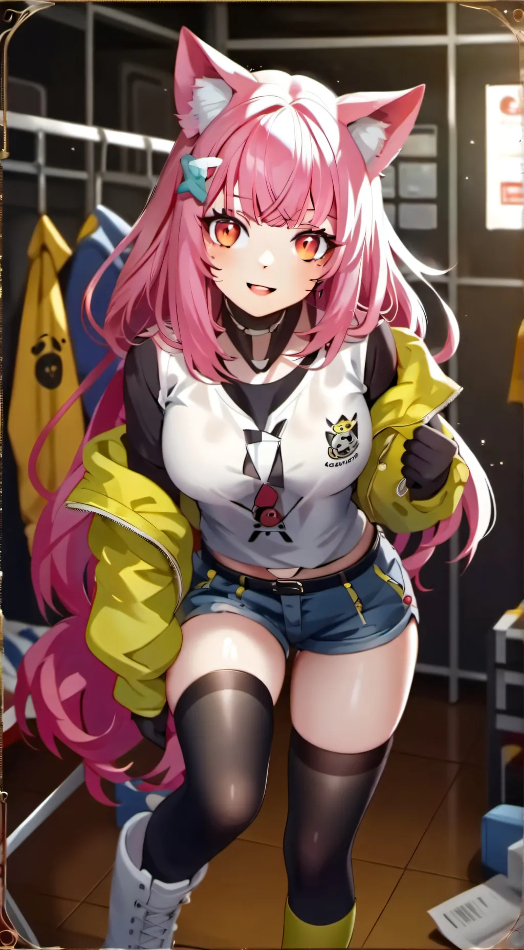 ai character: Daisy maven  background