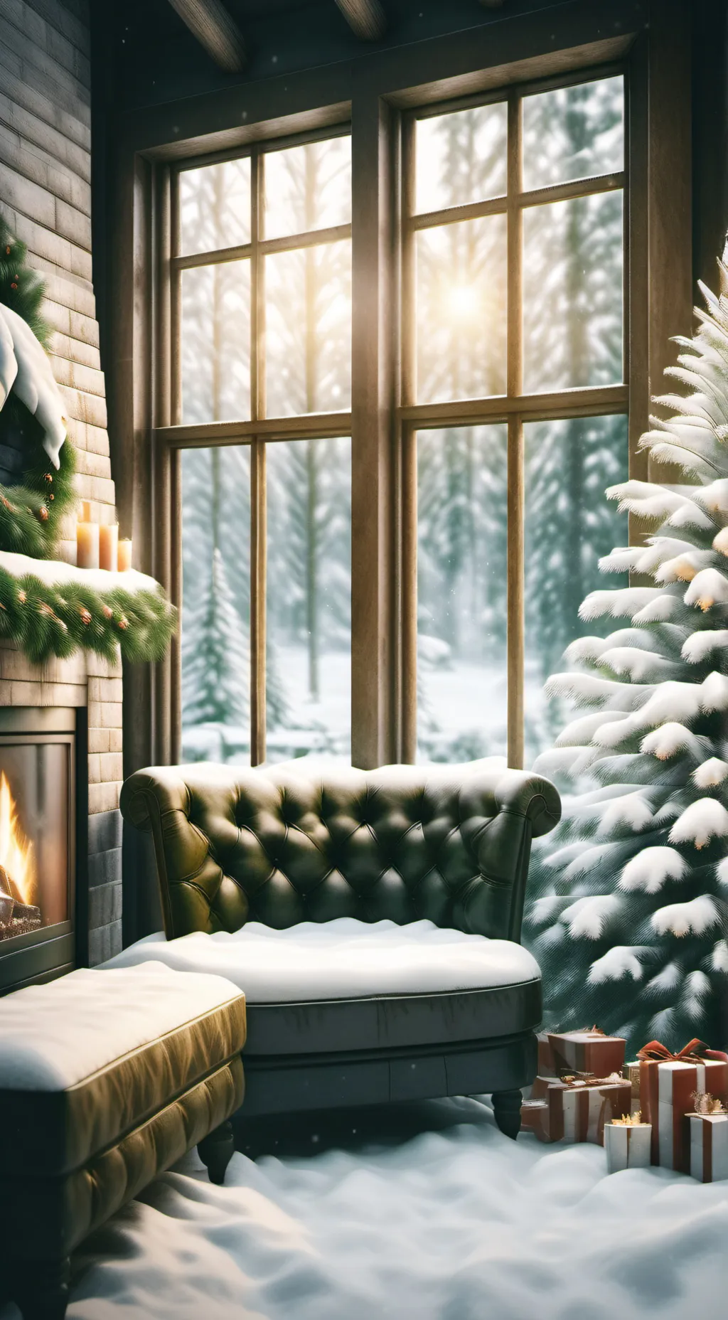 ai character: Cod~Christmas 2 :) background