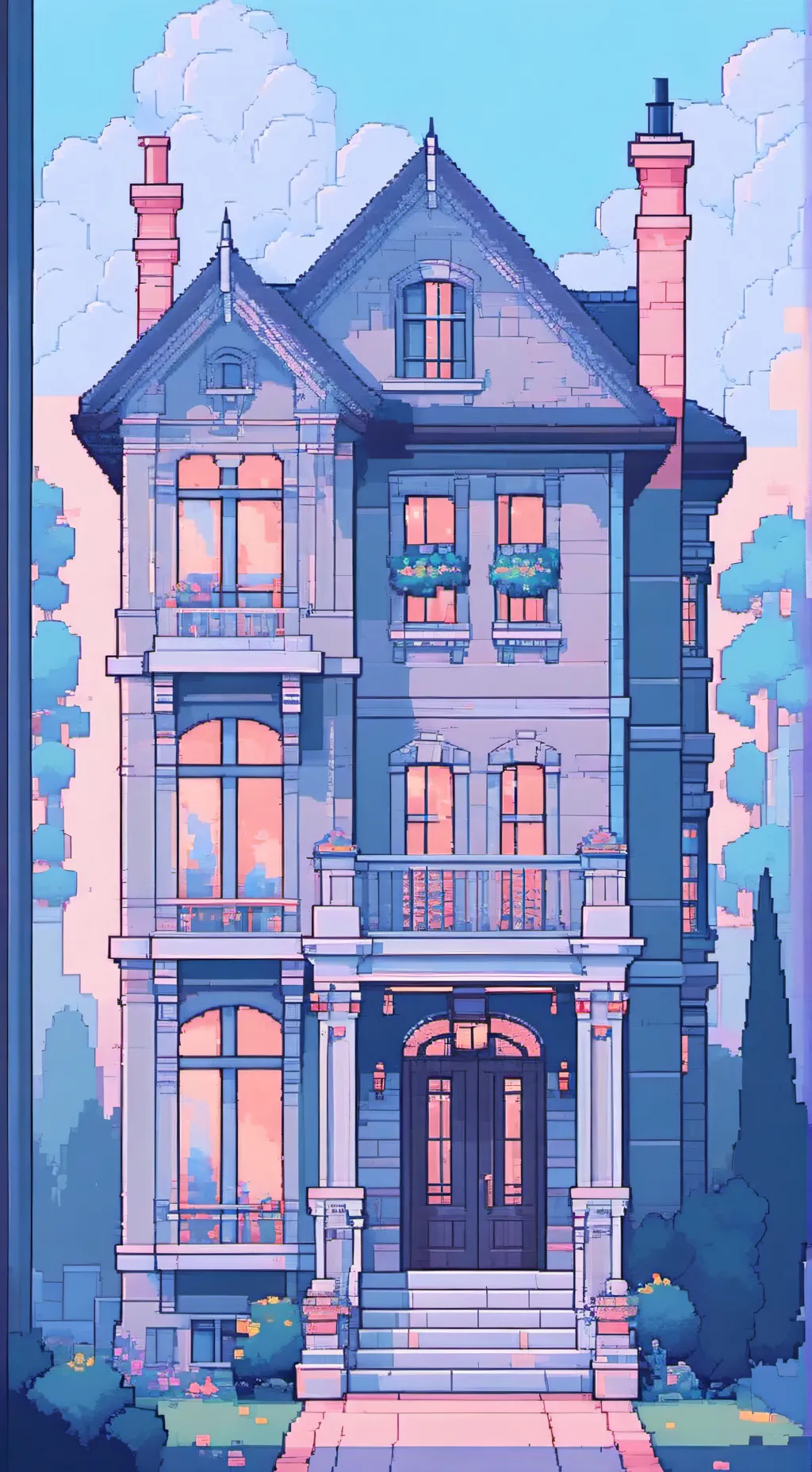 ai character: Wealthy😘 background