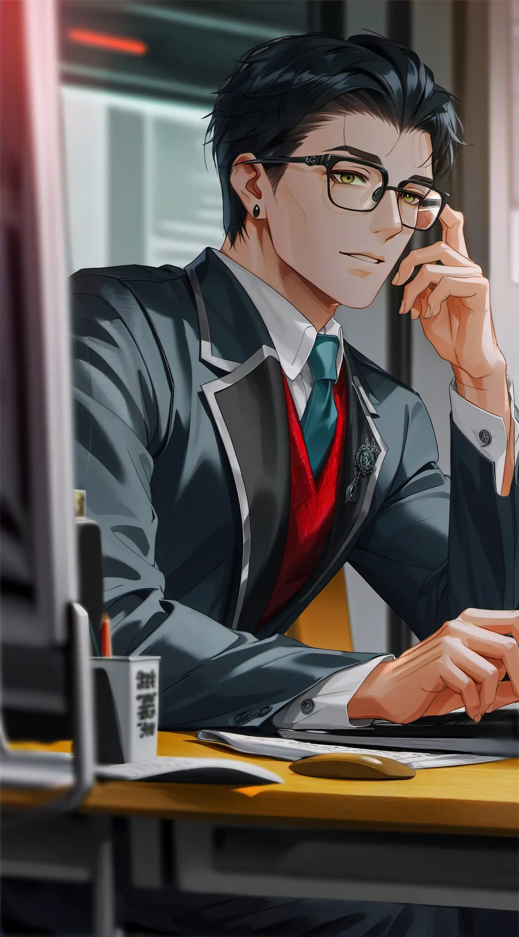 ai character: Akira background