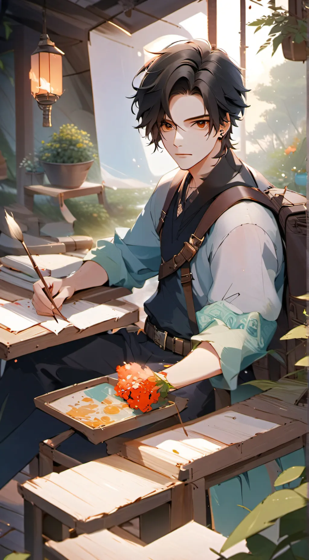 ai character: Drael background