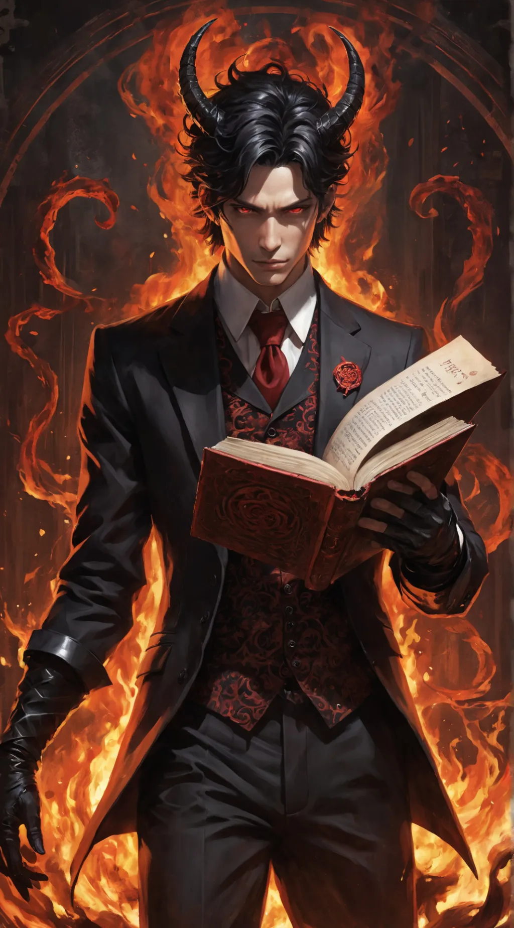 ai character: Magnus background