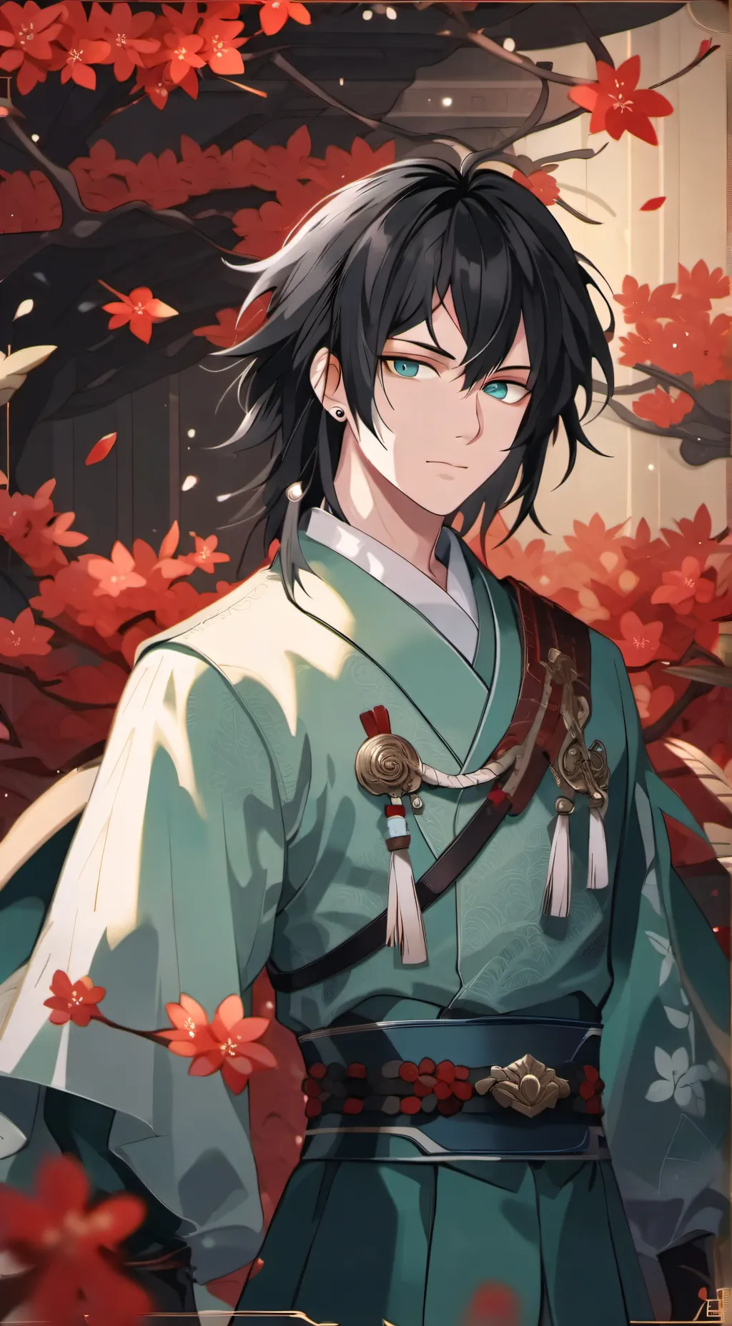 ai character: Giyuu  background