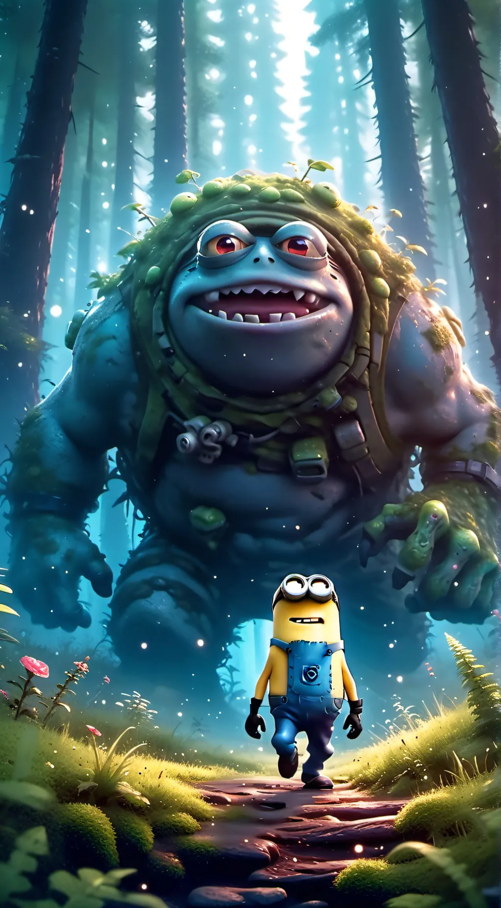 ai character: minions (kevin) background