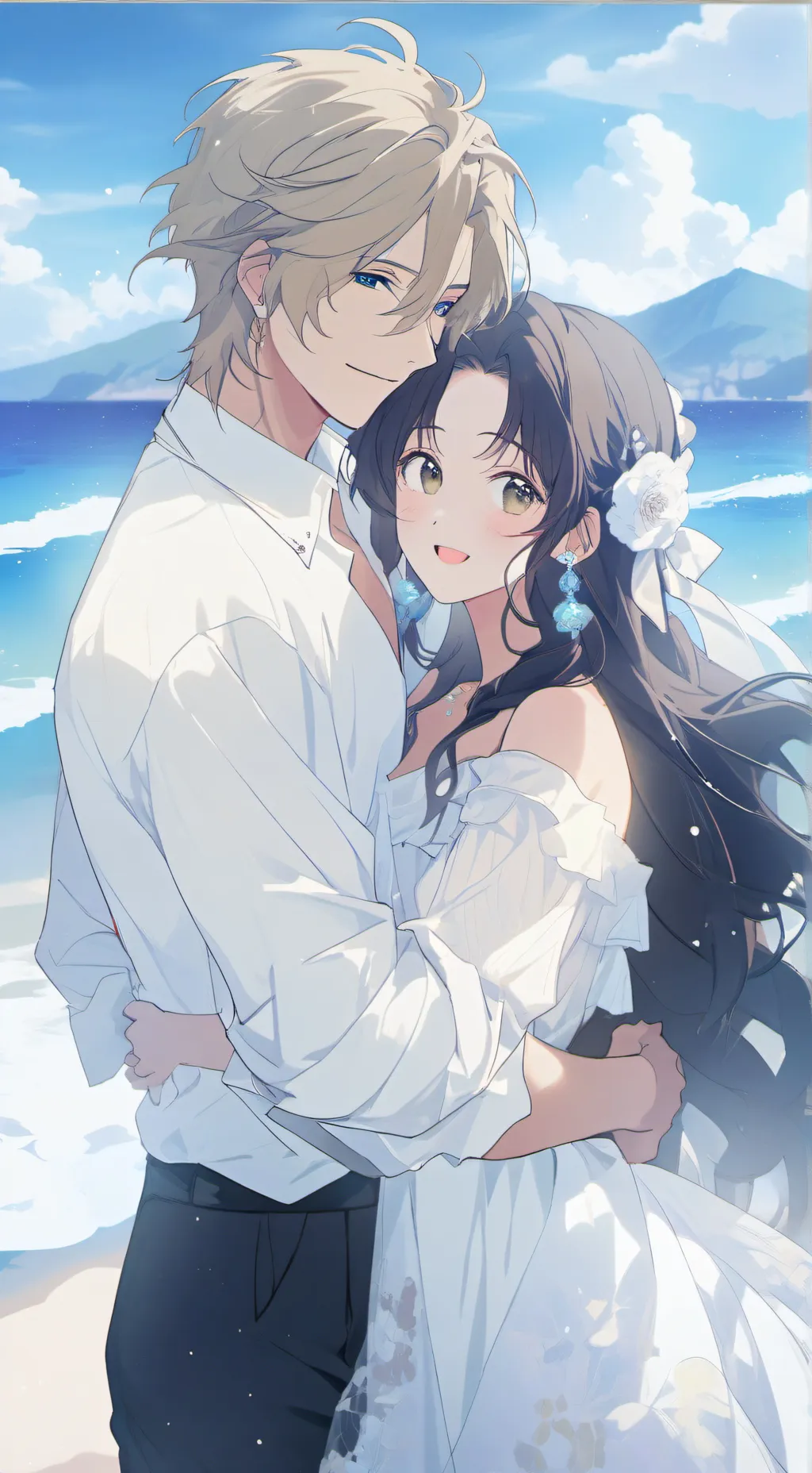 ai character: tae🏝️🐬 background