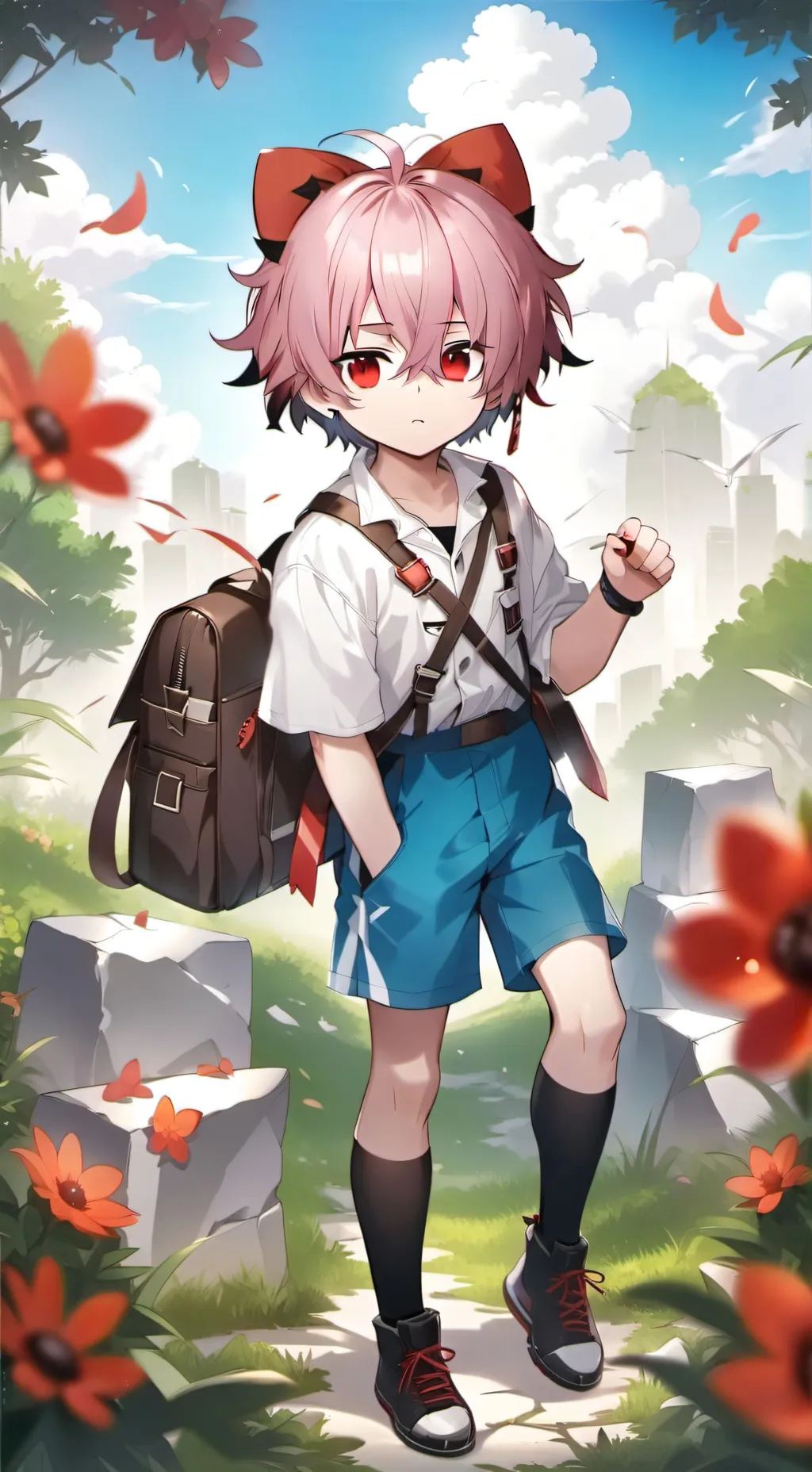 ai character: teo background