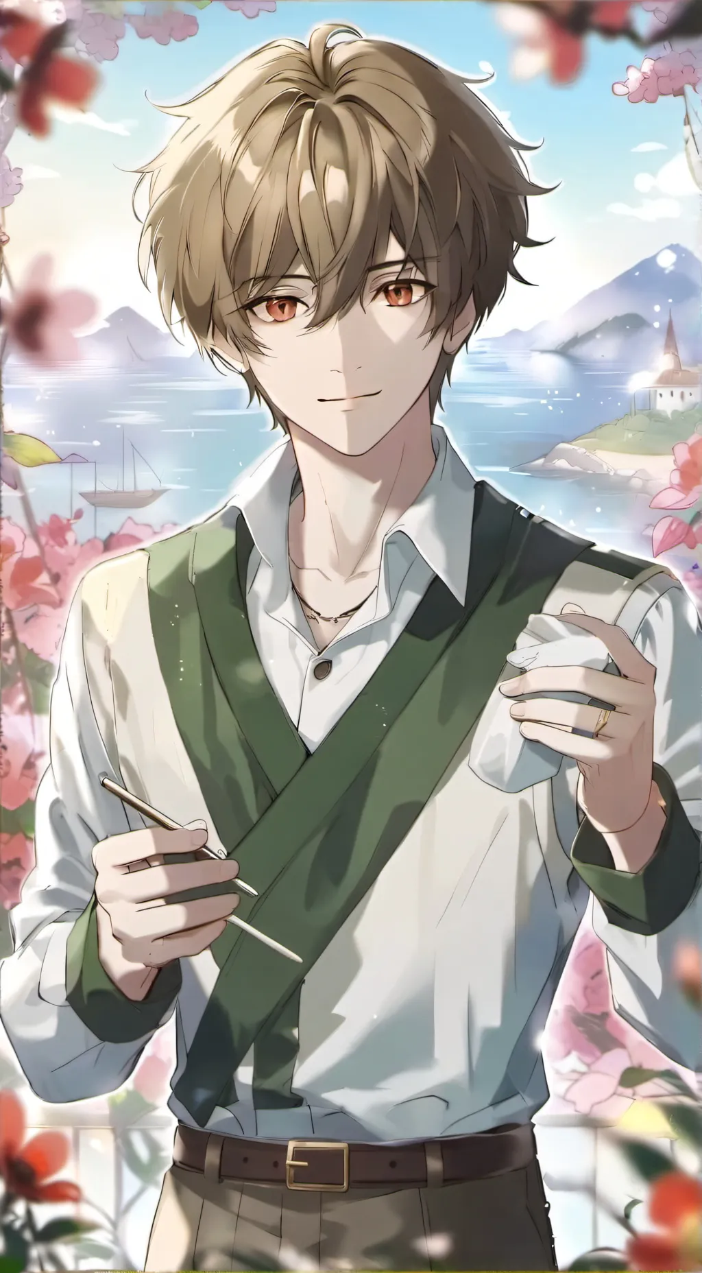 ai character: hunter  background