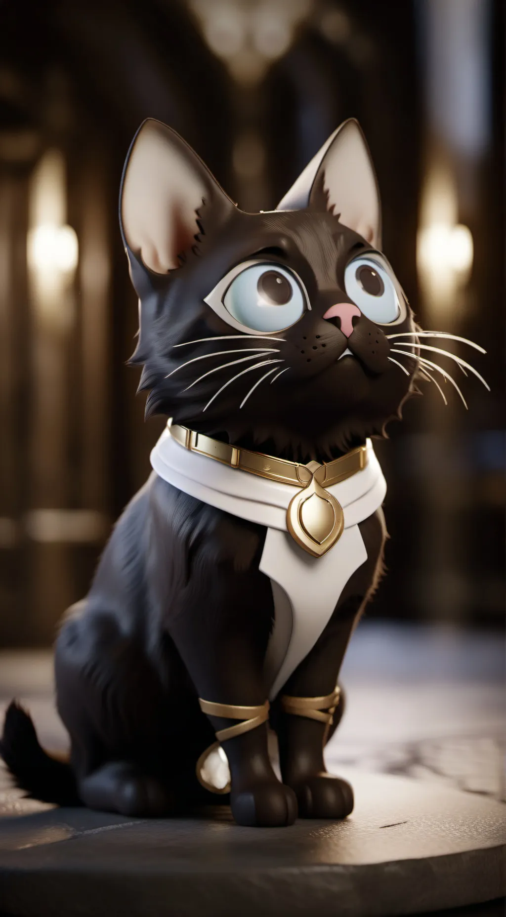 ai character: cat background