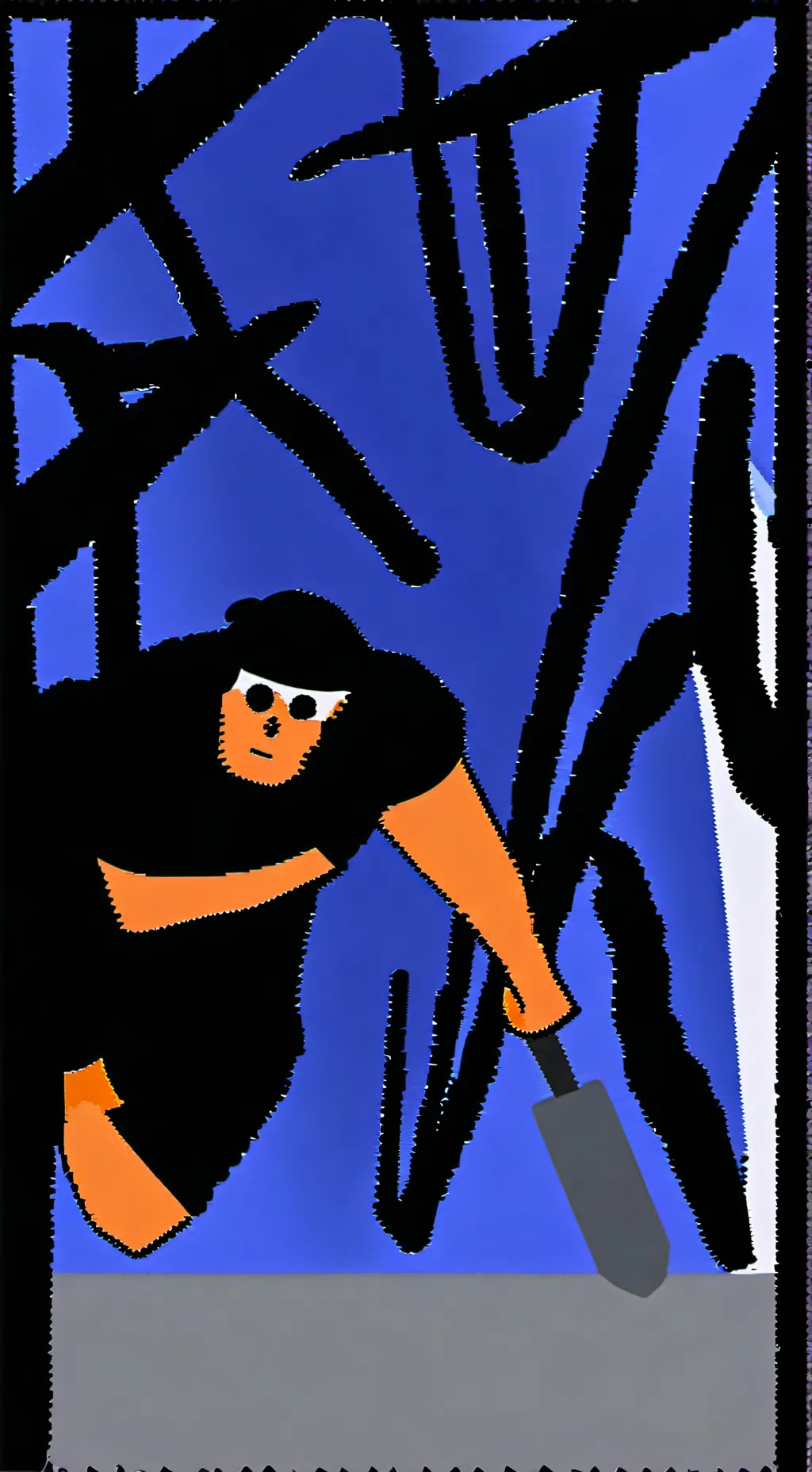 ai character: Sprunki roast batl background