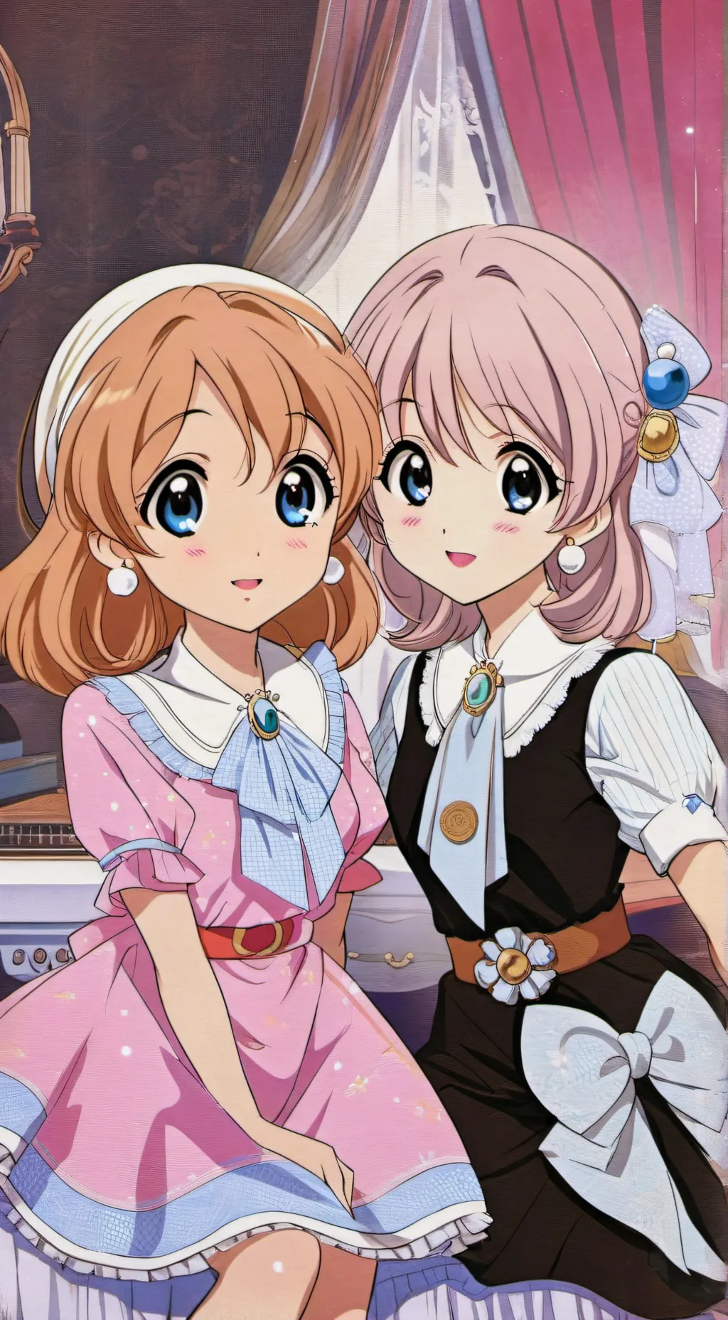 ai character: Yuri manga background