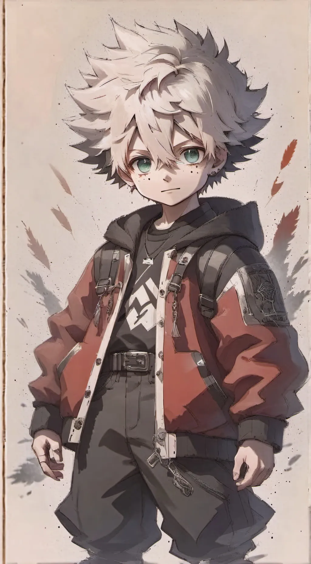 ai character: mha bebês background