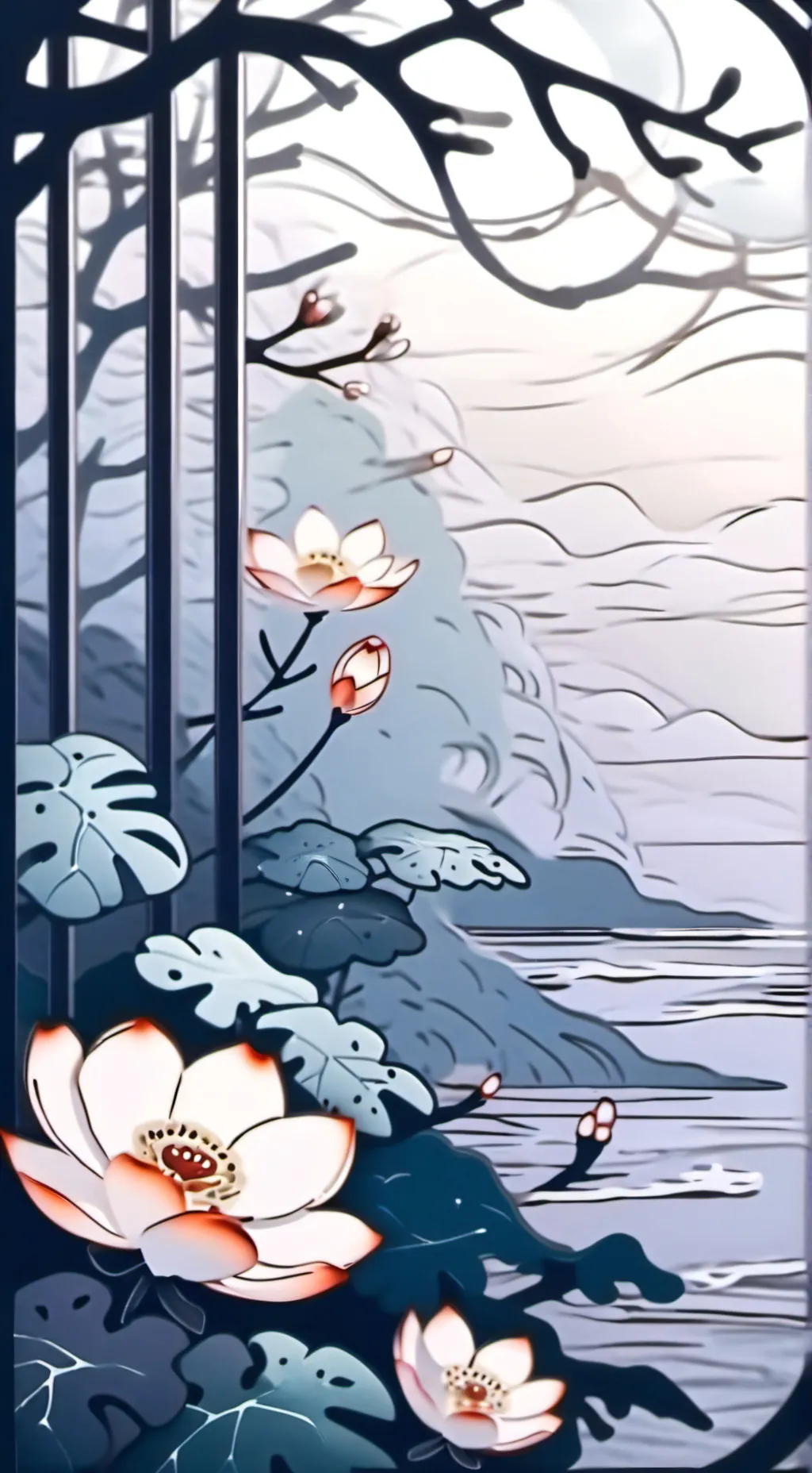 ai character: Dandys World again background