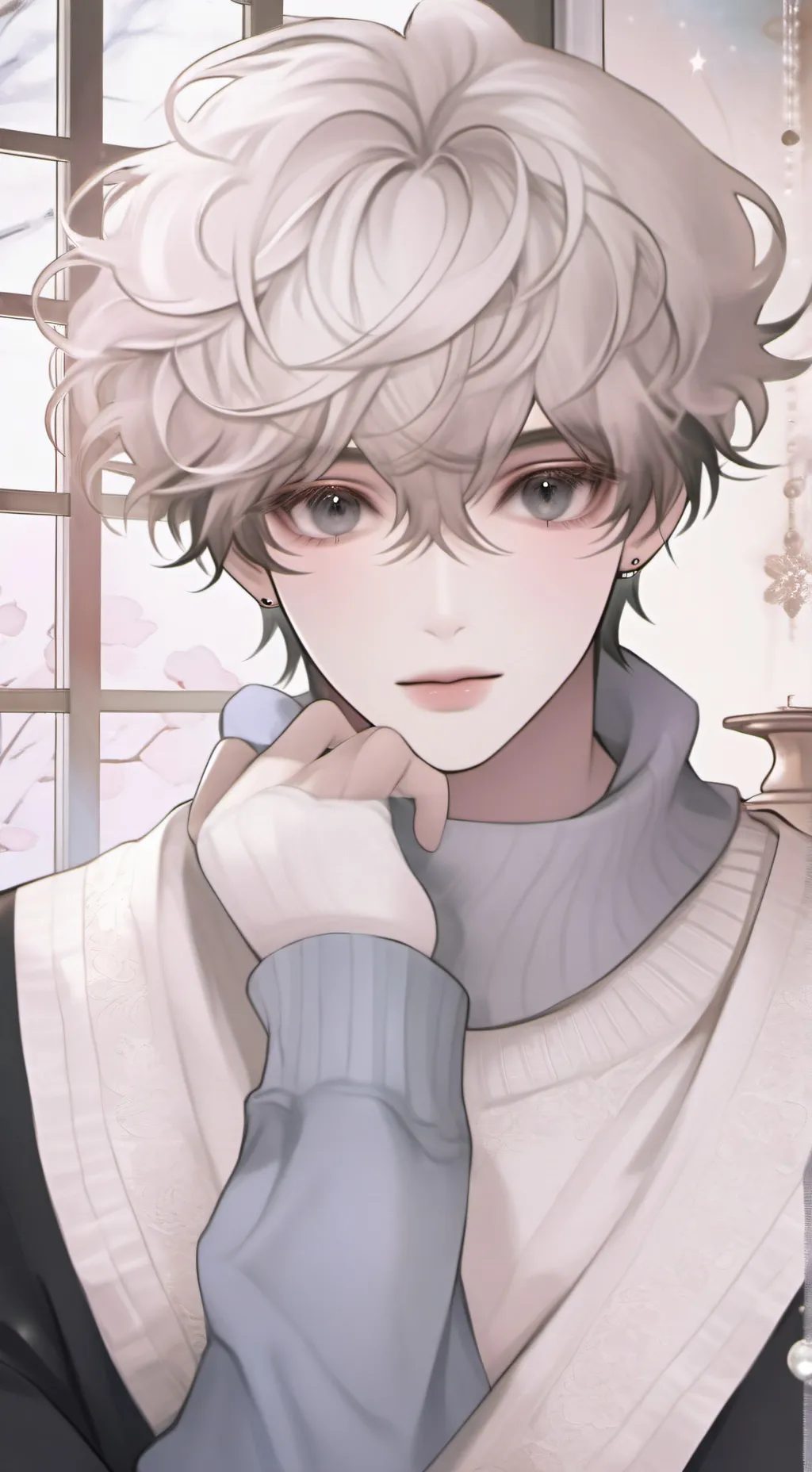 ai character: ~kᥲі~👁👄👁 background