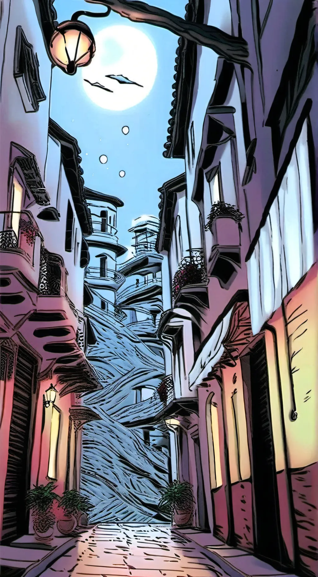 ai character: apicalipsi pilares background