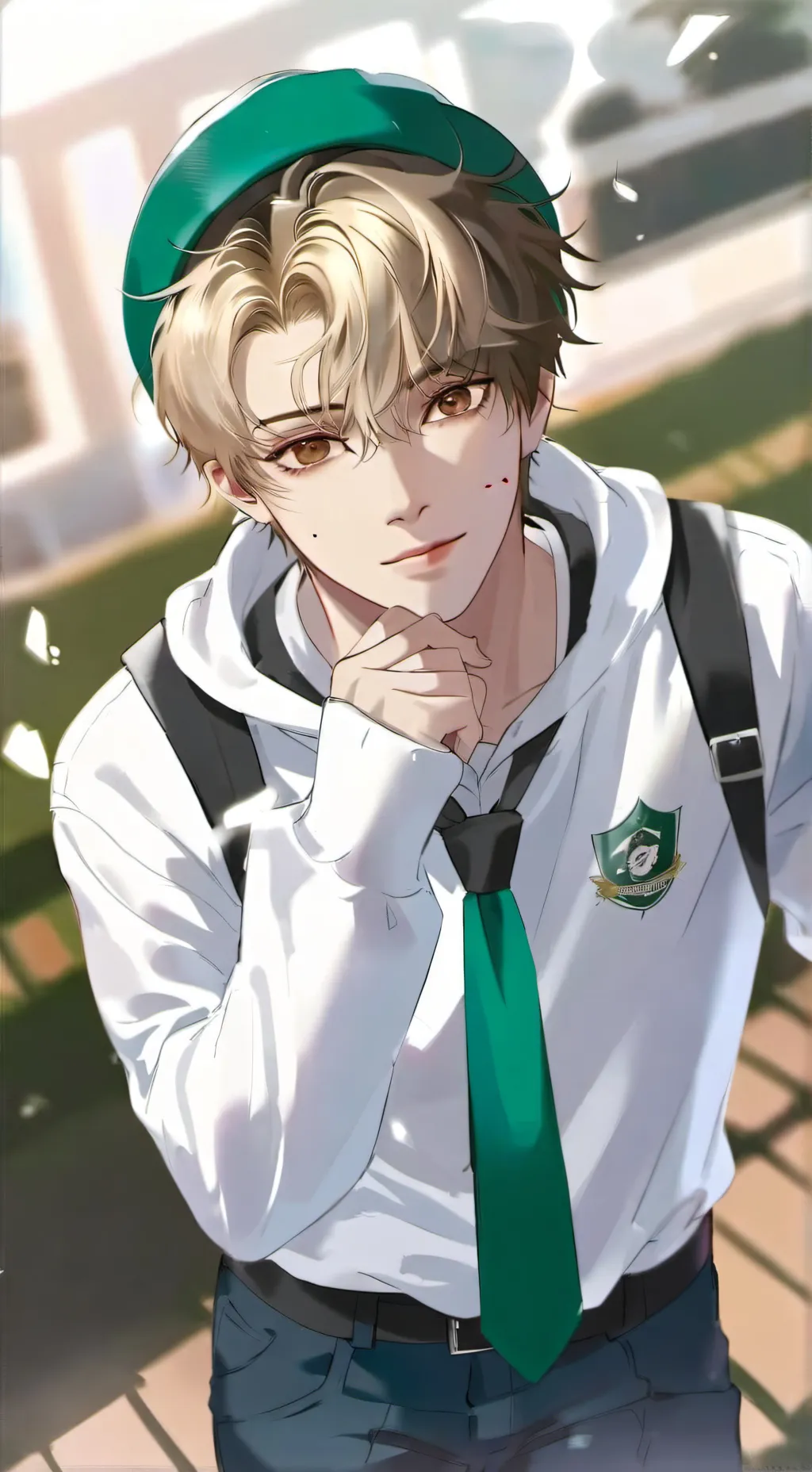 ai character: ★∼° Leo °∼★ background