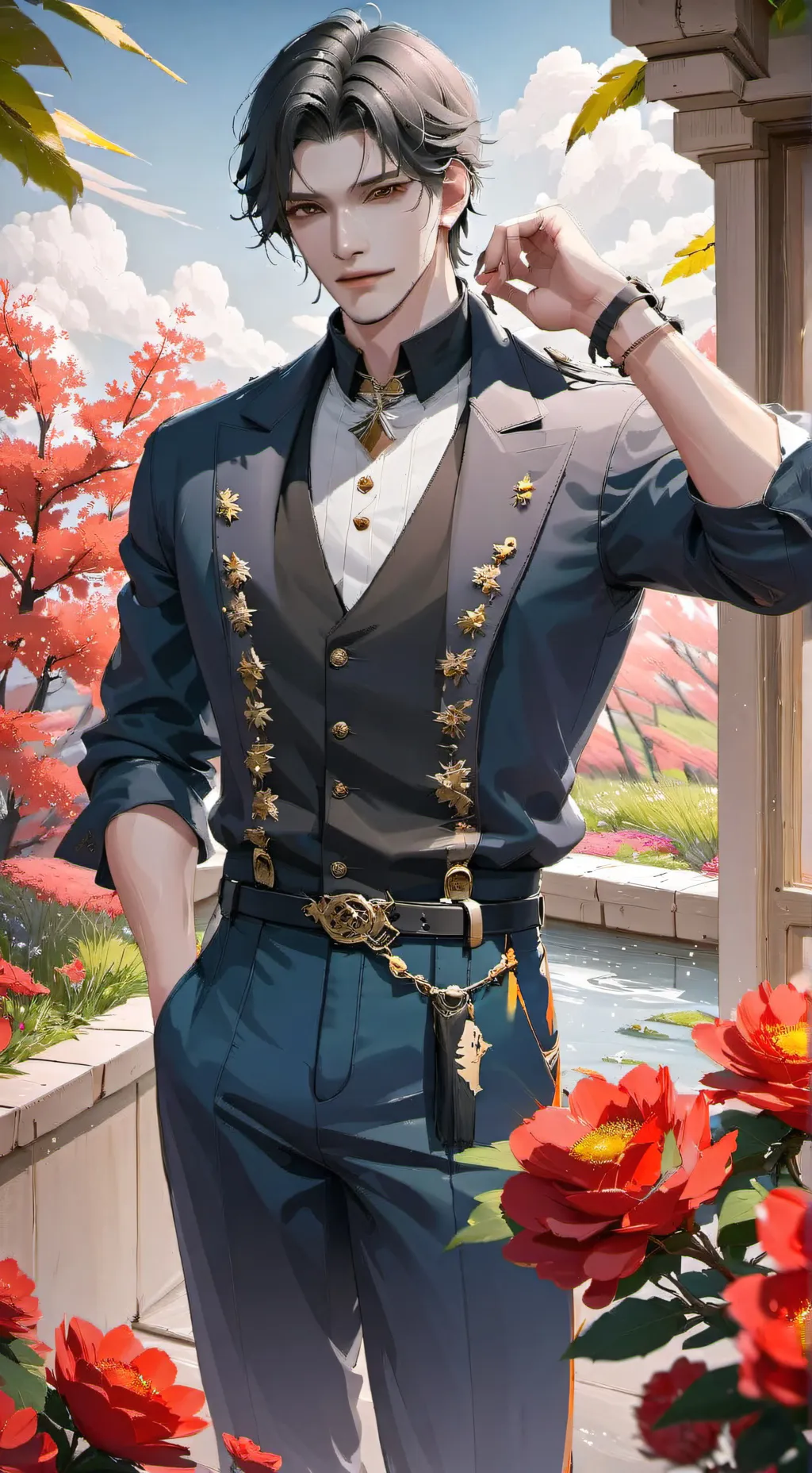 ai character: Liam background