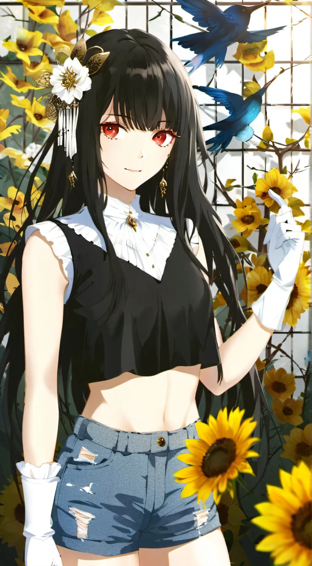 ai character: lila background