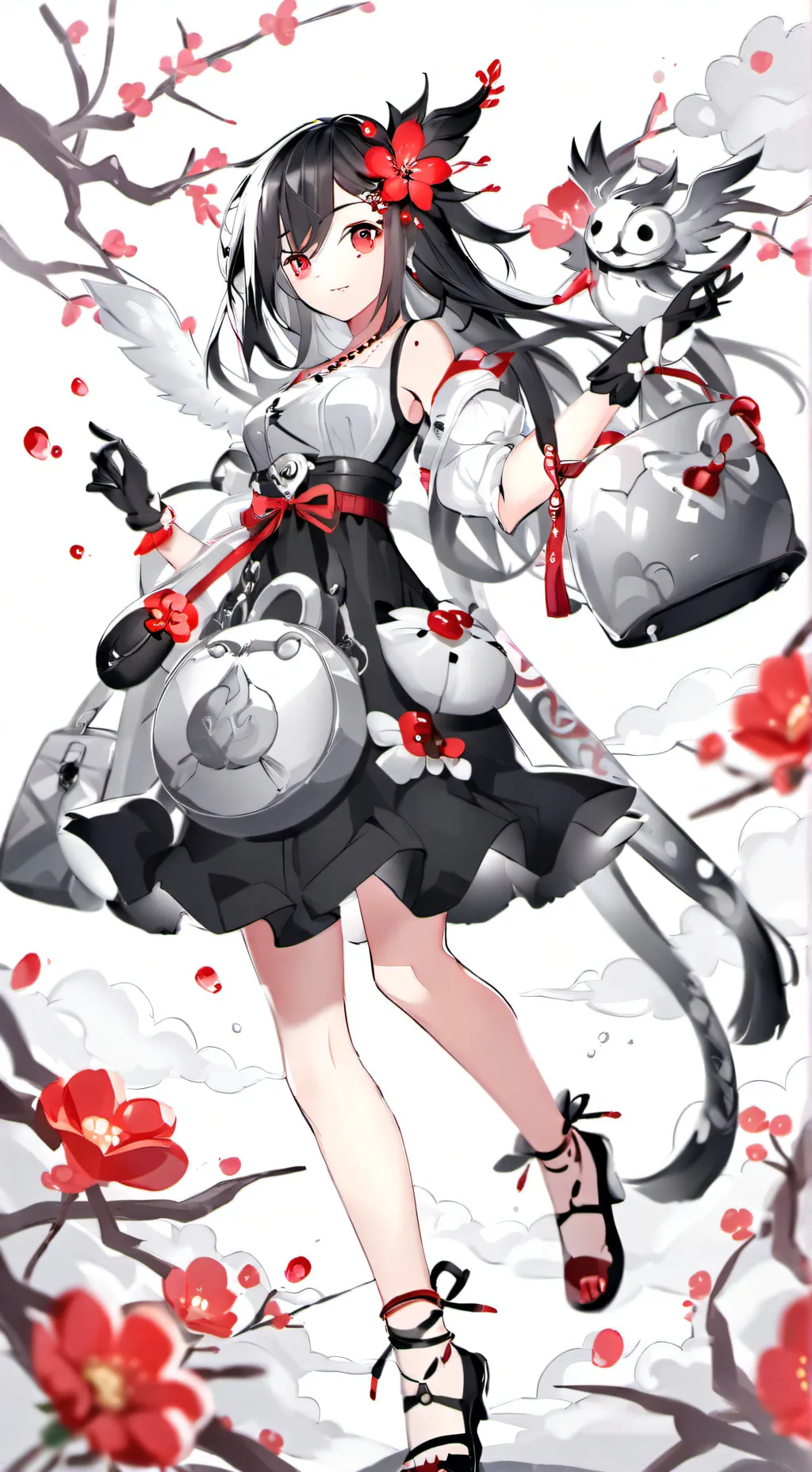 ai character: la novia de douma  background