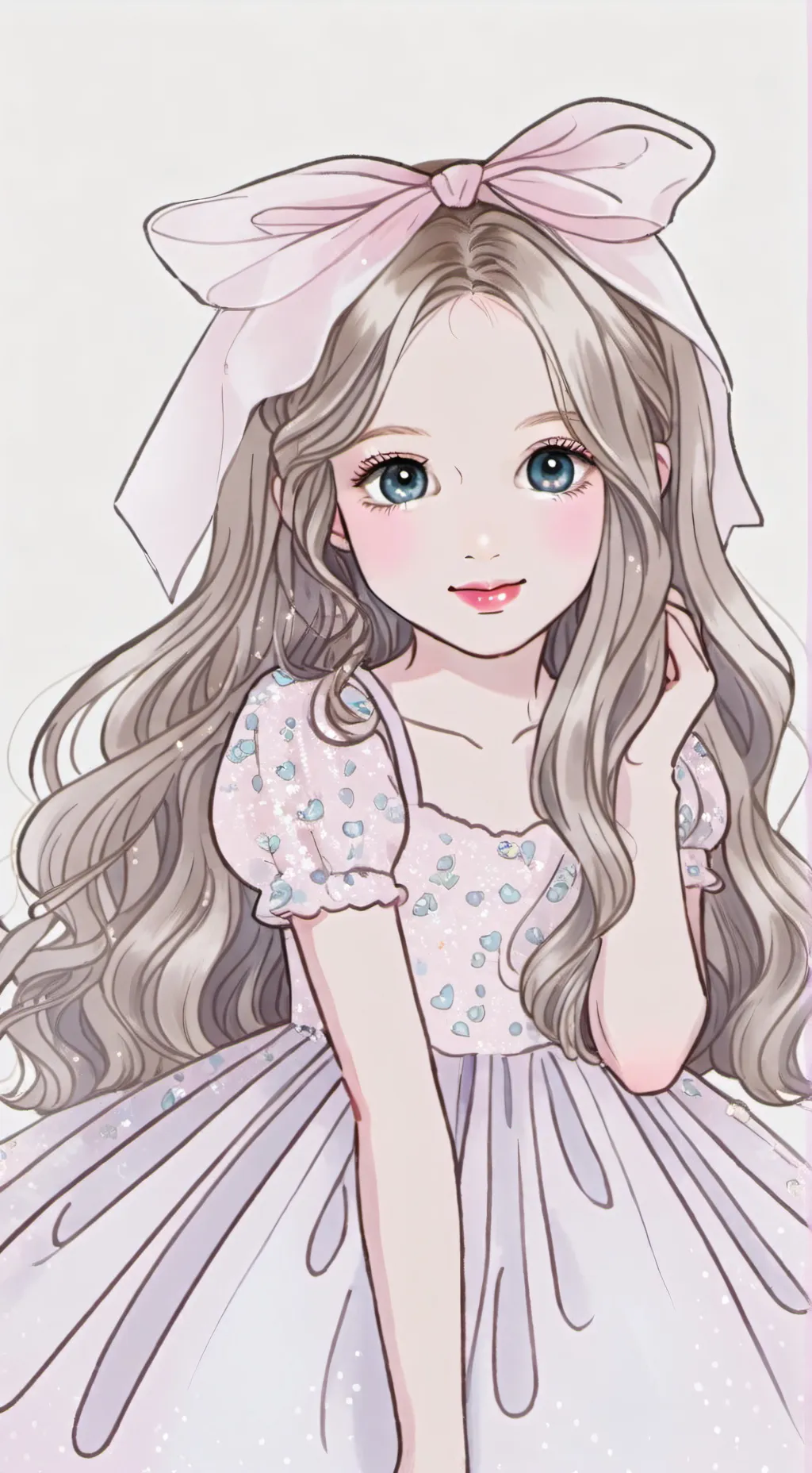 ai character: Lil Anastasia background