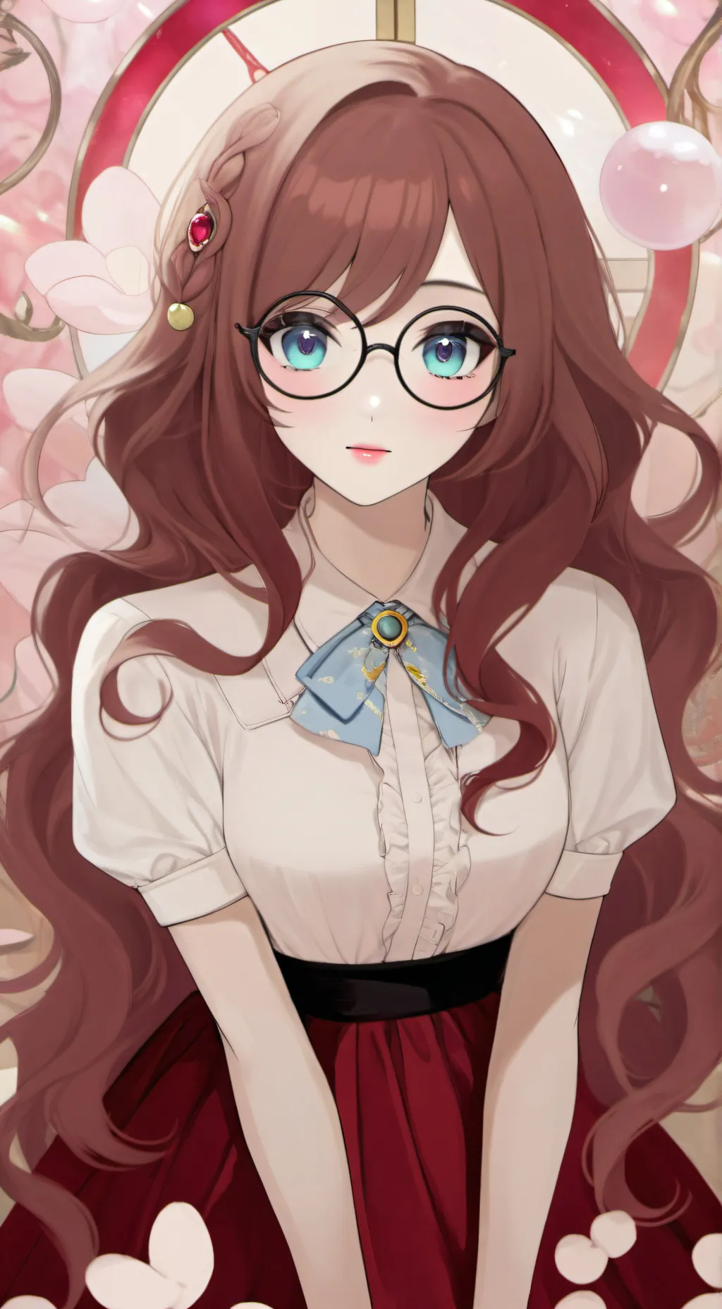 ai character: Aaliyah  background