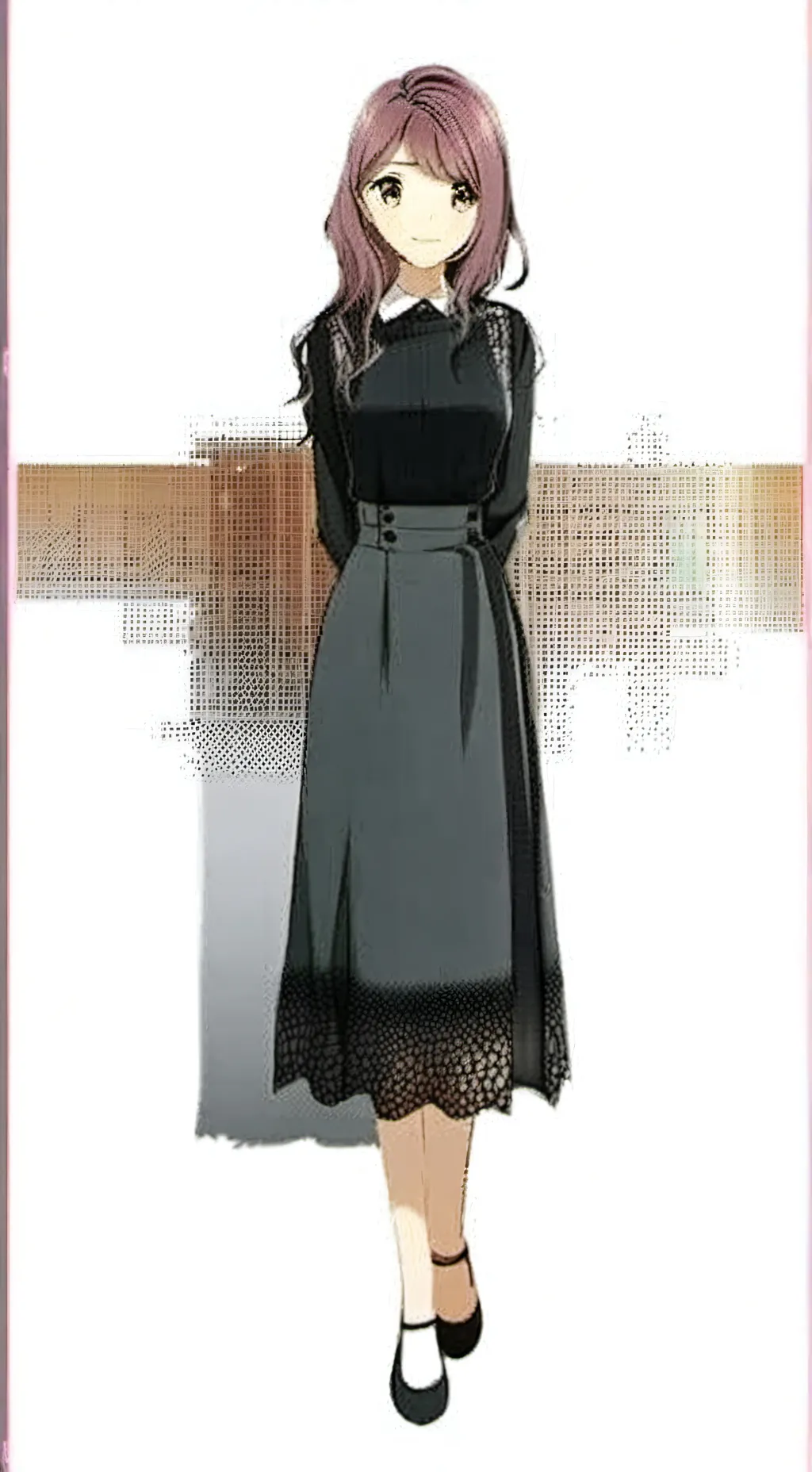 ai character: Beatriz background