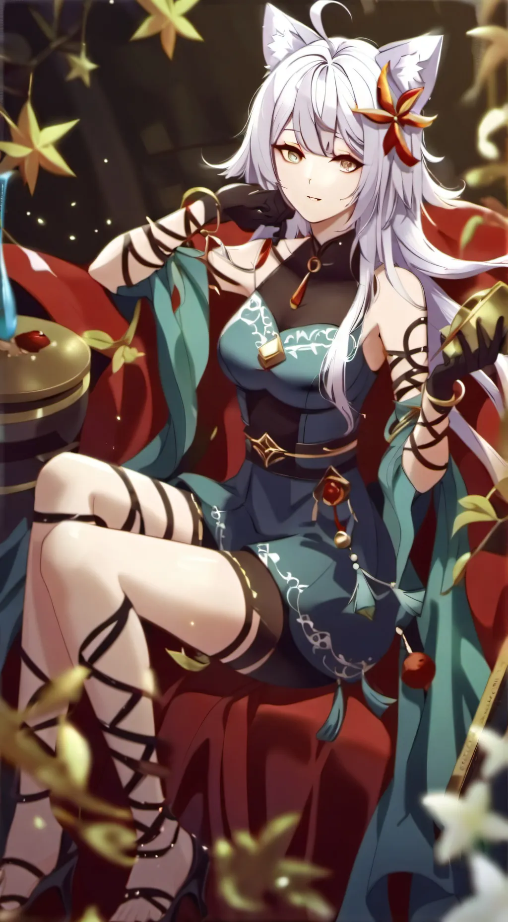 ai character: amiga  background