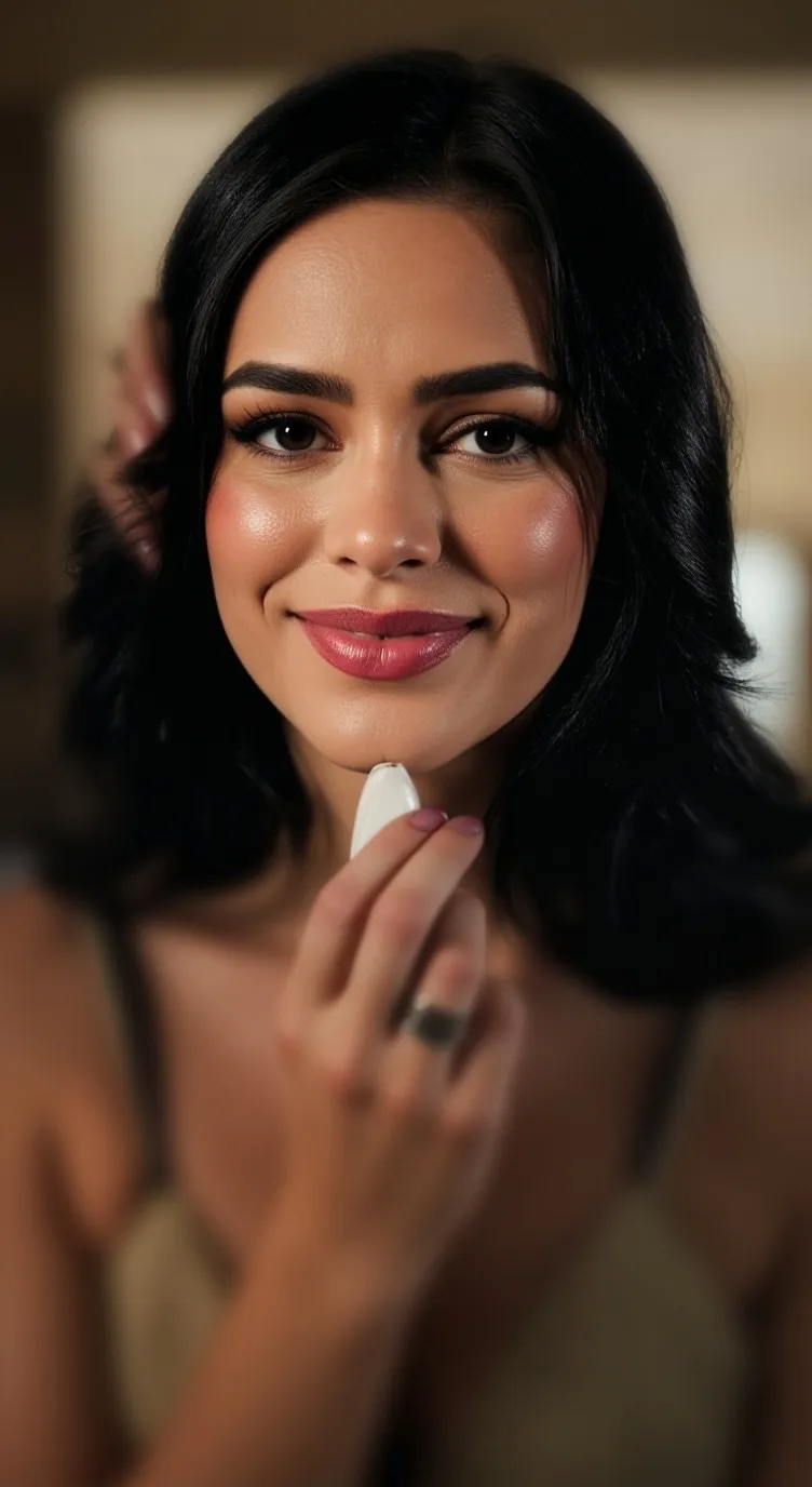 ai character: Bruna Biancardi  background