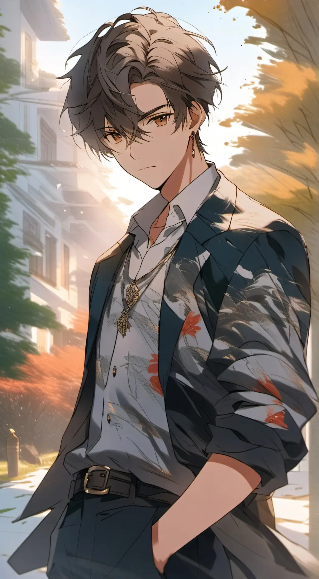 ai character: Aoki background