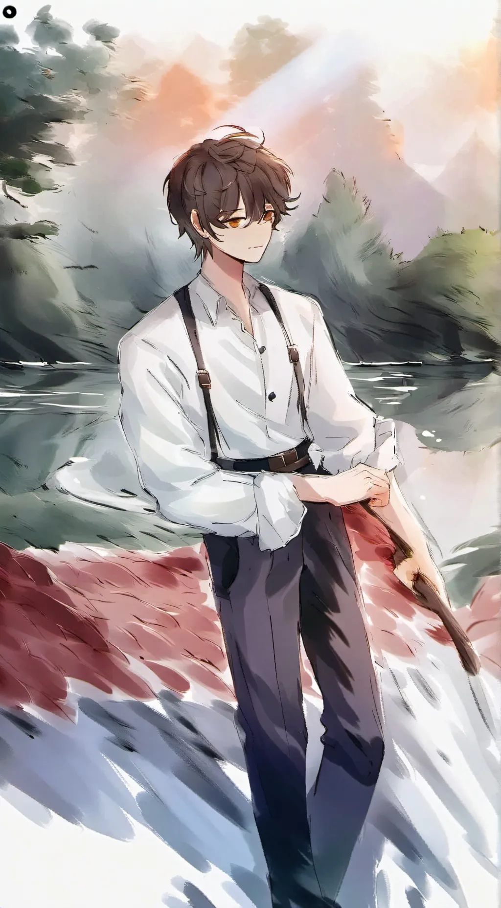 ai character: Eliot  background