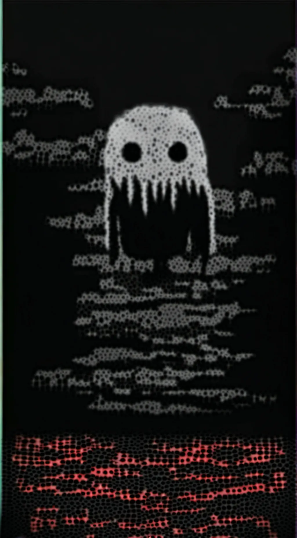 ai character: virus computer background