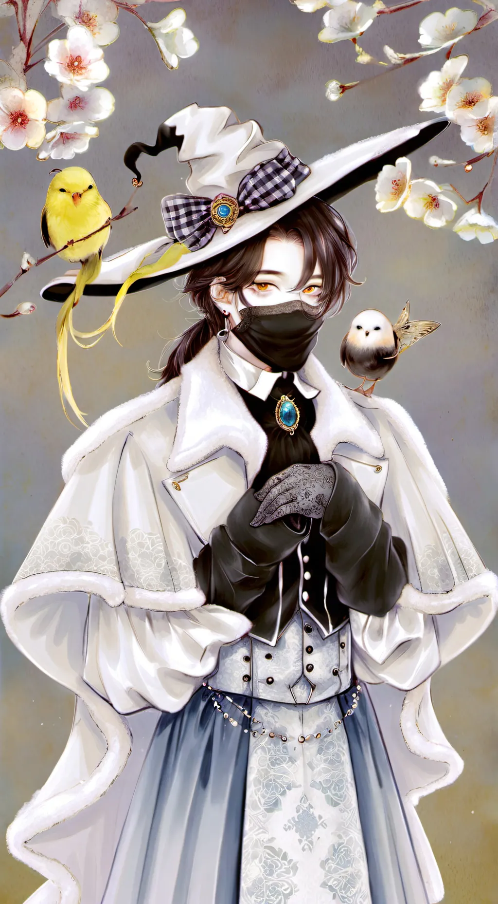 ai character: winsten*oc* background