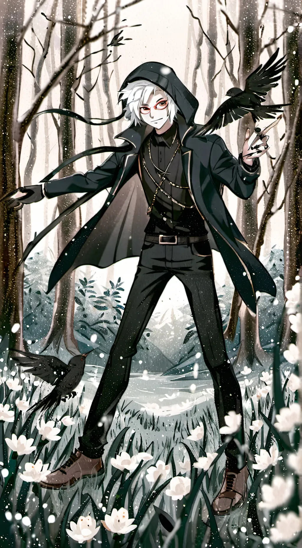 ai character: ♣koshi♣ background