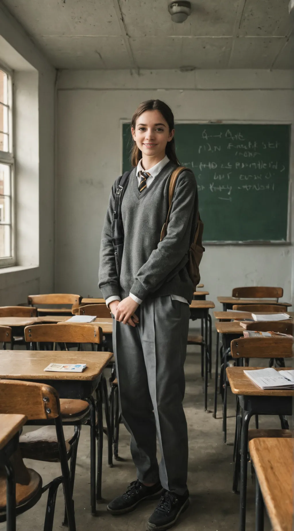 ai character: School background