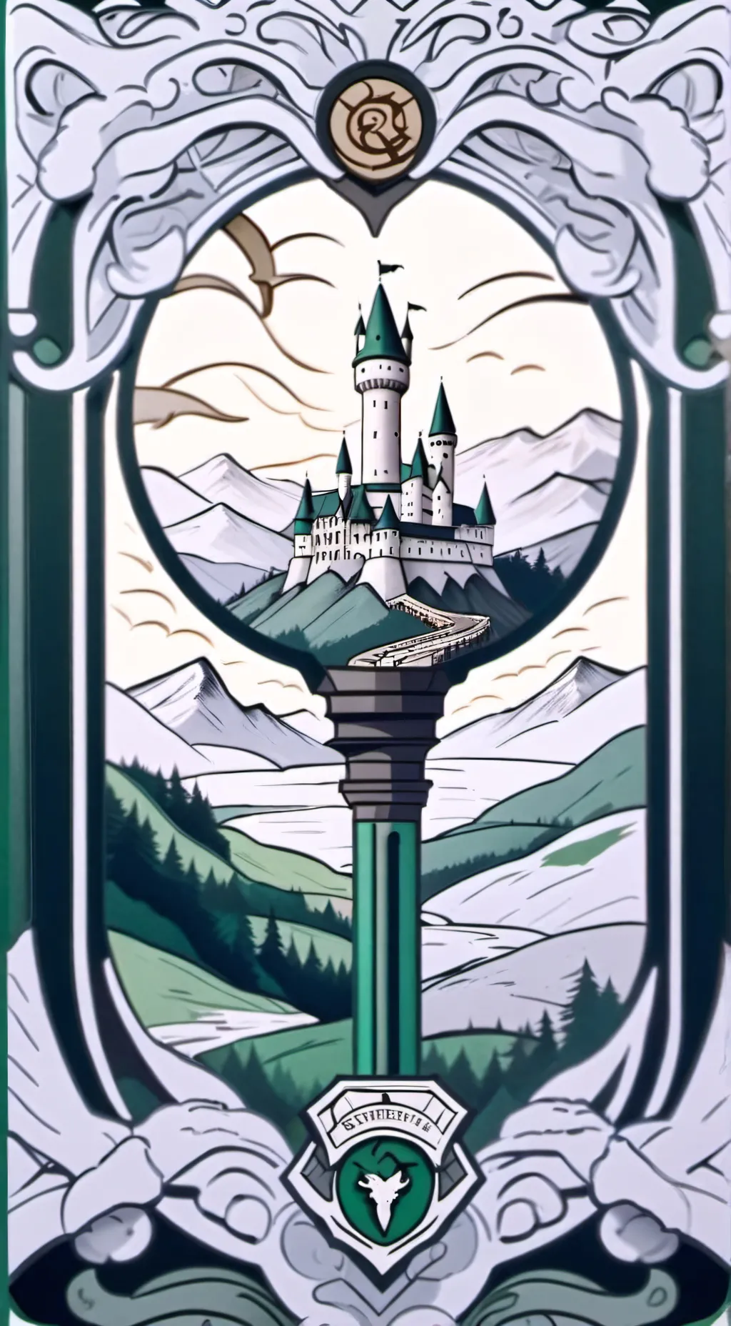 ai character: Slytherin GC background