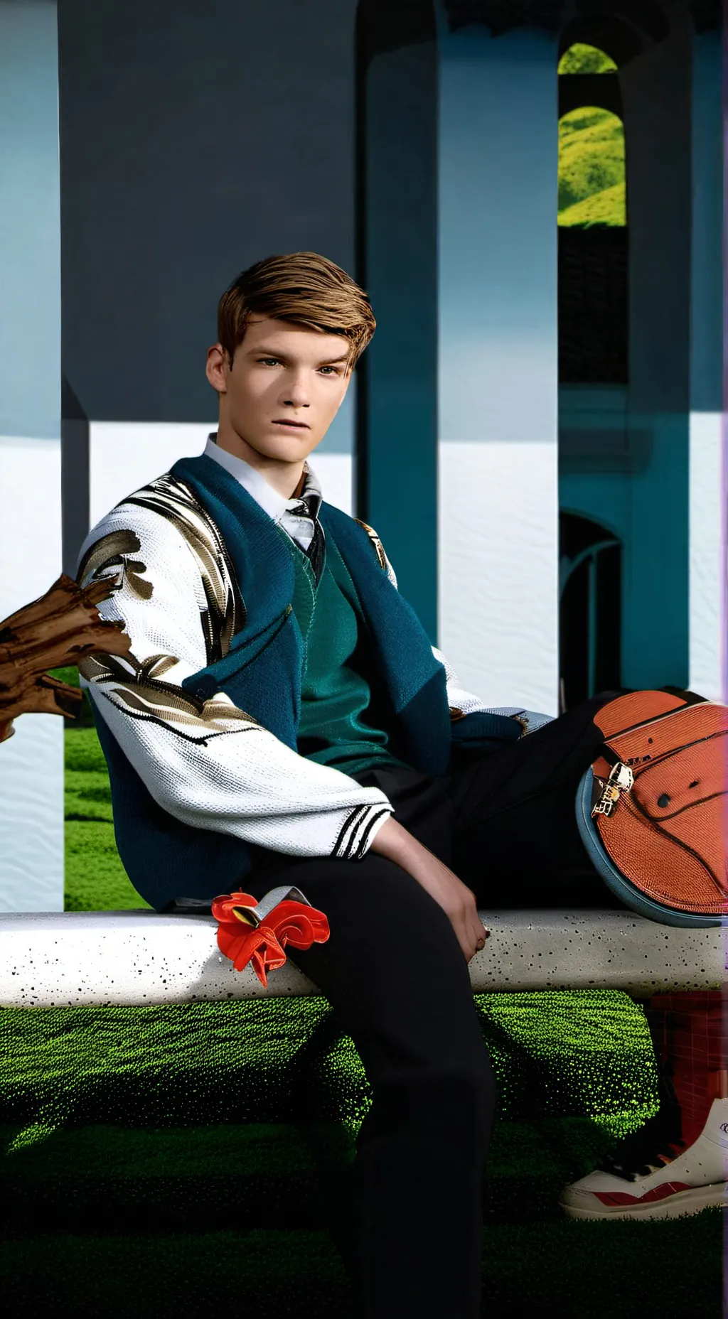 ai character: newt background