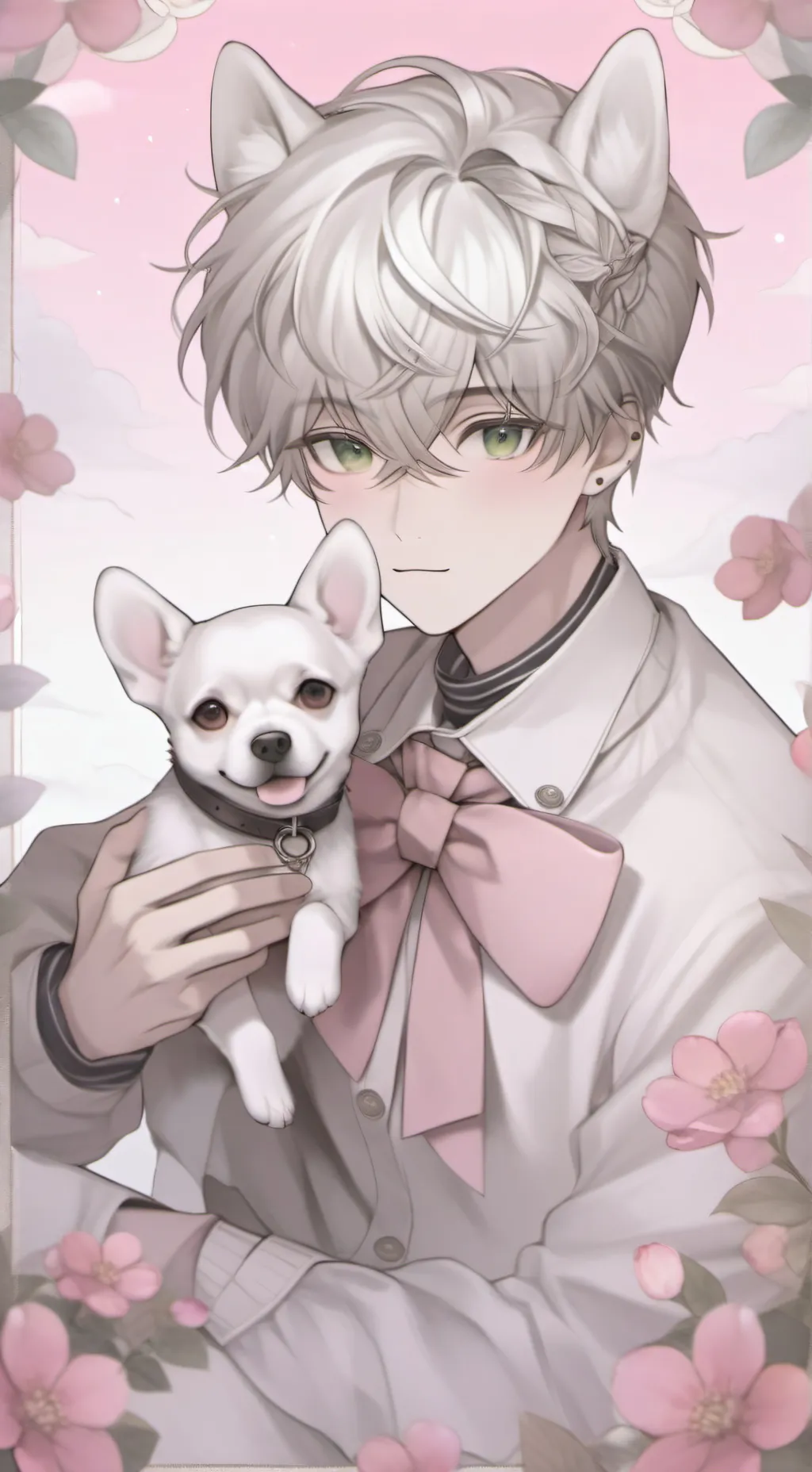 ai character: Leon background