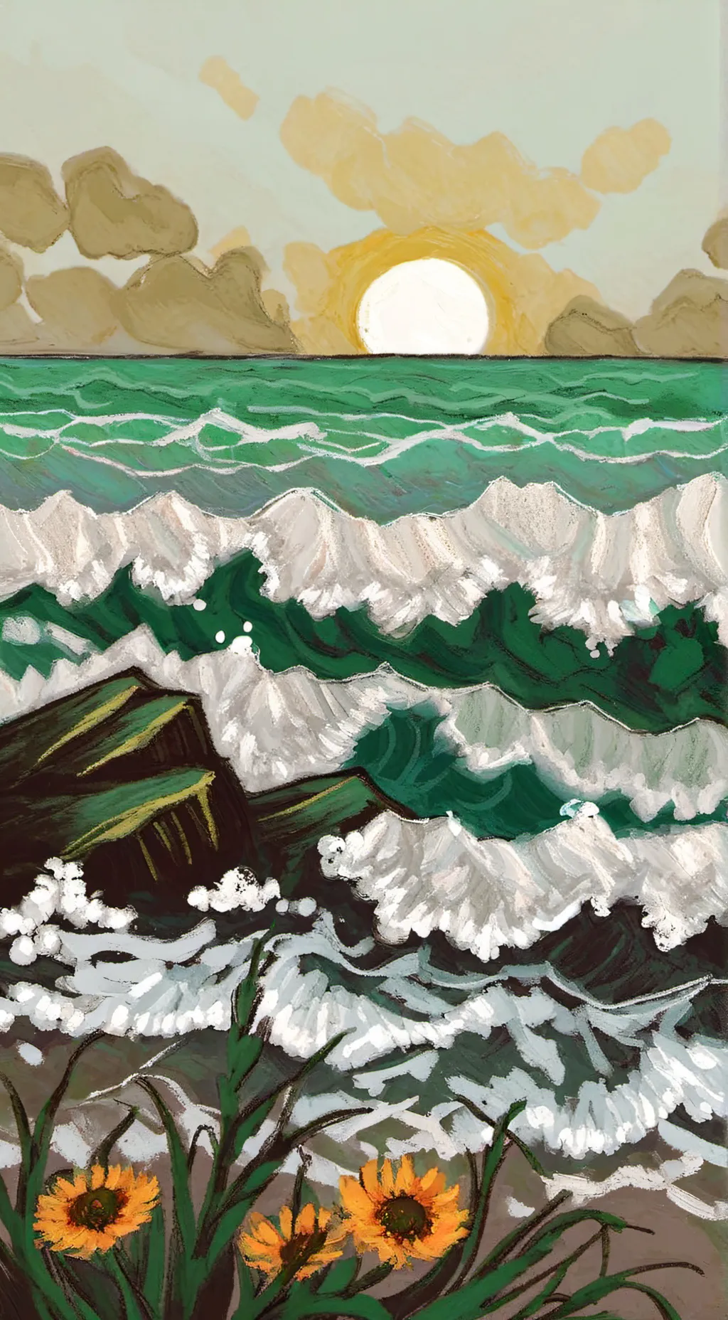 ai character: Shelly X Vee  background