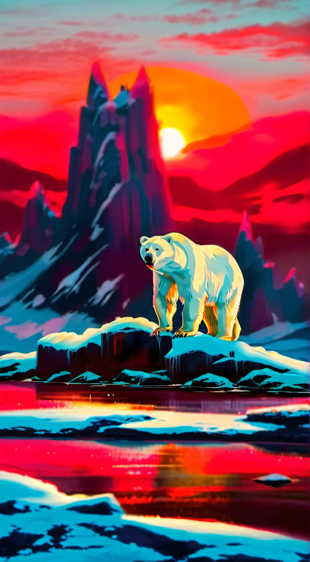 ai character: Custom Talkie background