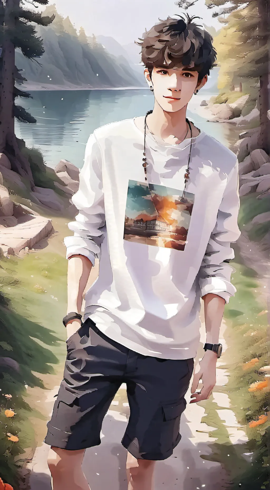 ai character: Luke background